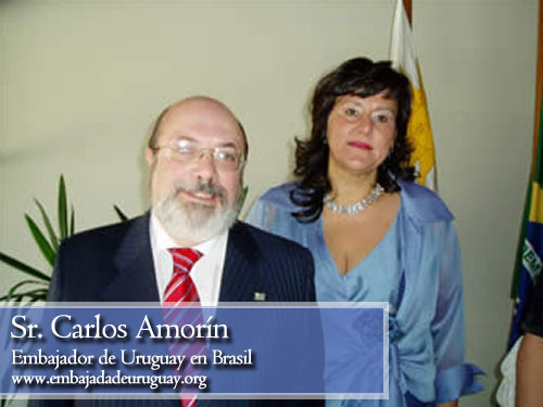 Carlos Amorín, embajador de Uruguay en Brasil