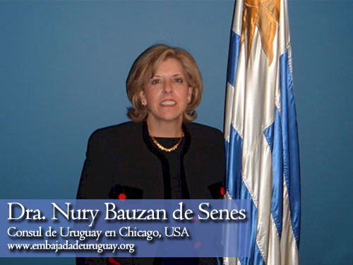Consul de Uruguay en Chicago, Estados Unidos