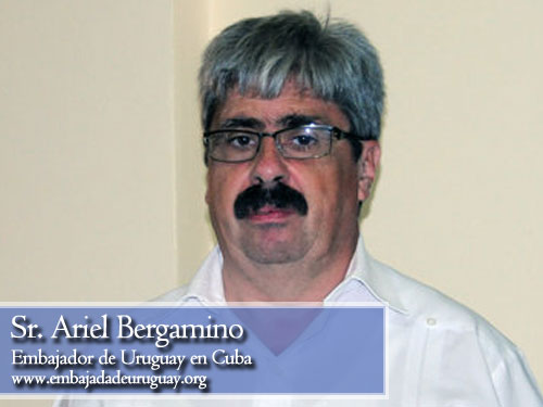 Ariel Bergamino, embajador de Uruguay en Cuba