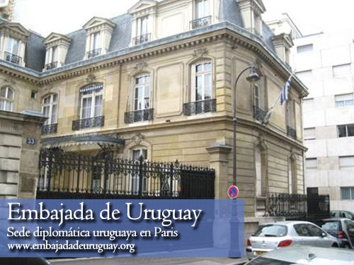Embajada de Uruguay en Paris, Francia
