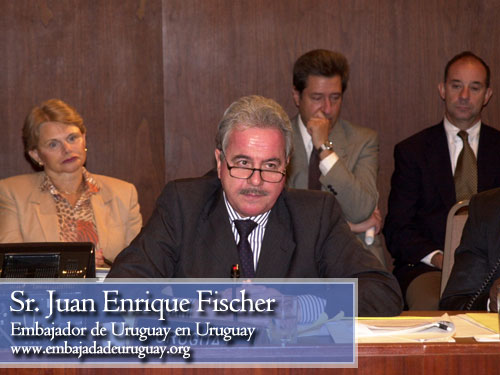 juan Enrique Fischer, embajador de uruguay en paraguay