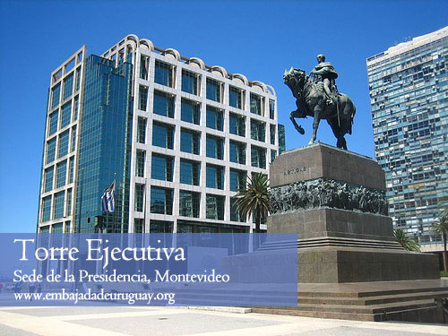 Torre Ejecutiva - Sede de la Presidencia en Montevideo, Uruguay